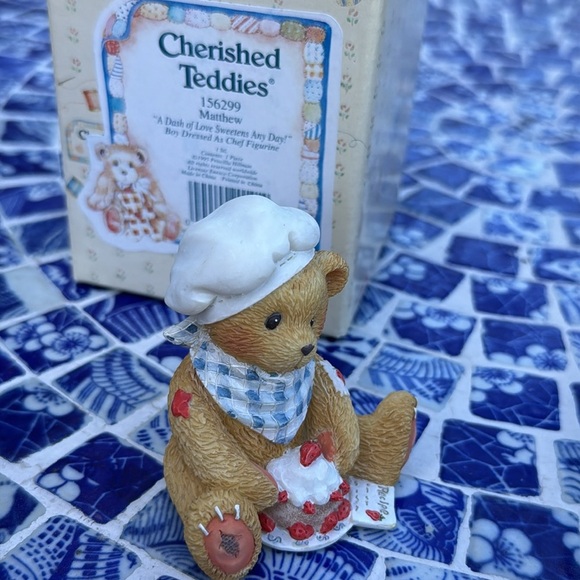 Cherished Teddies - Mathew "A Dash of Love Sweetens Any Day!" - Picture 5 of 7